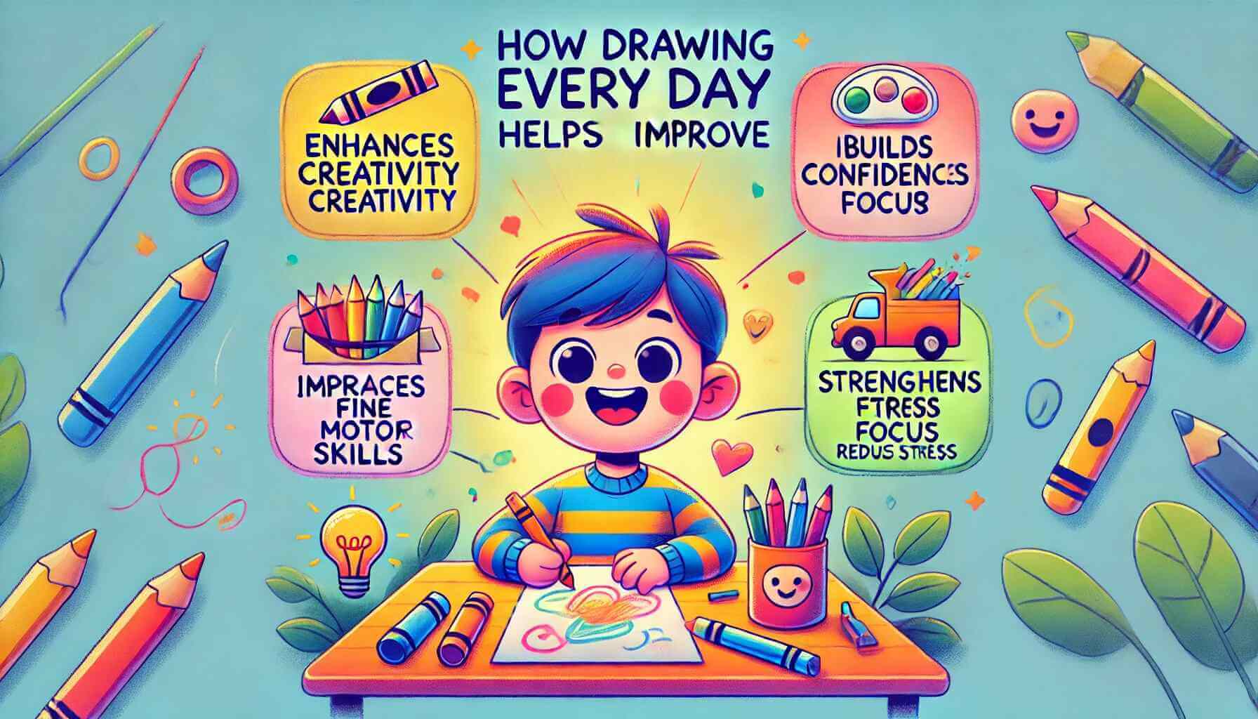 Turning Drawing Ideas for beginners into a daily drawing habit