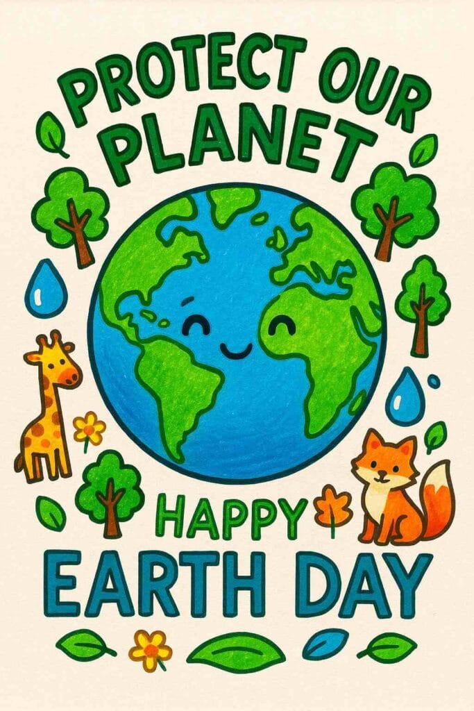 planet earth poster design to create a vibrant classroom 