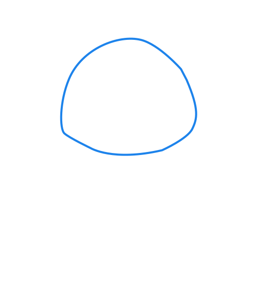 Step 1 How to draw a cat