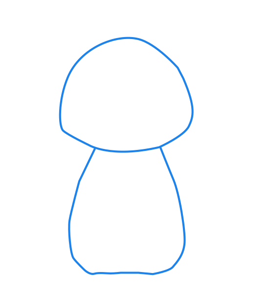 Step 2 how to draw a cat