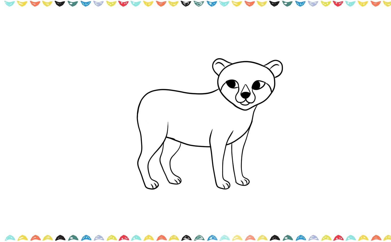 Step 7 add legs to the cheetah