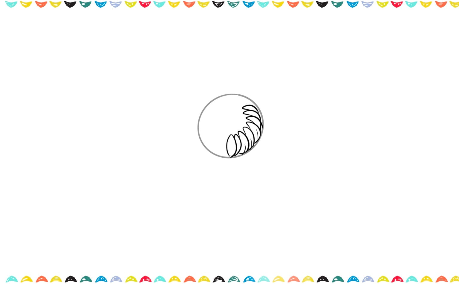 how to draw a chrysanthemum step 2