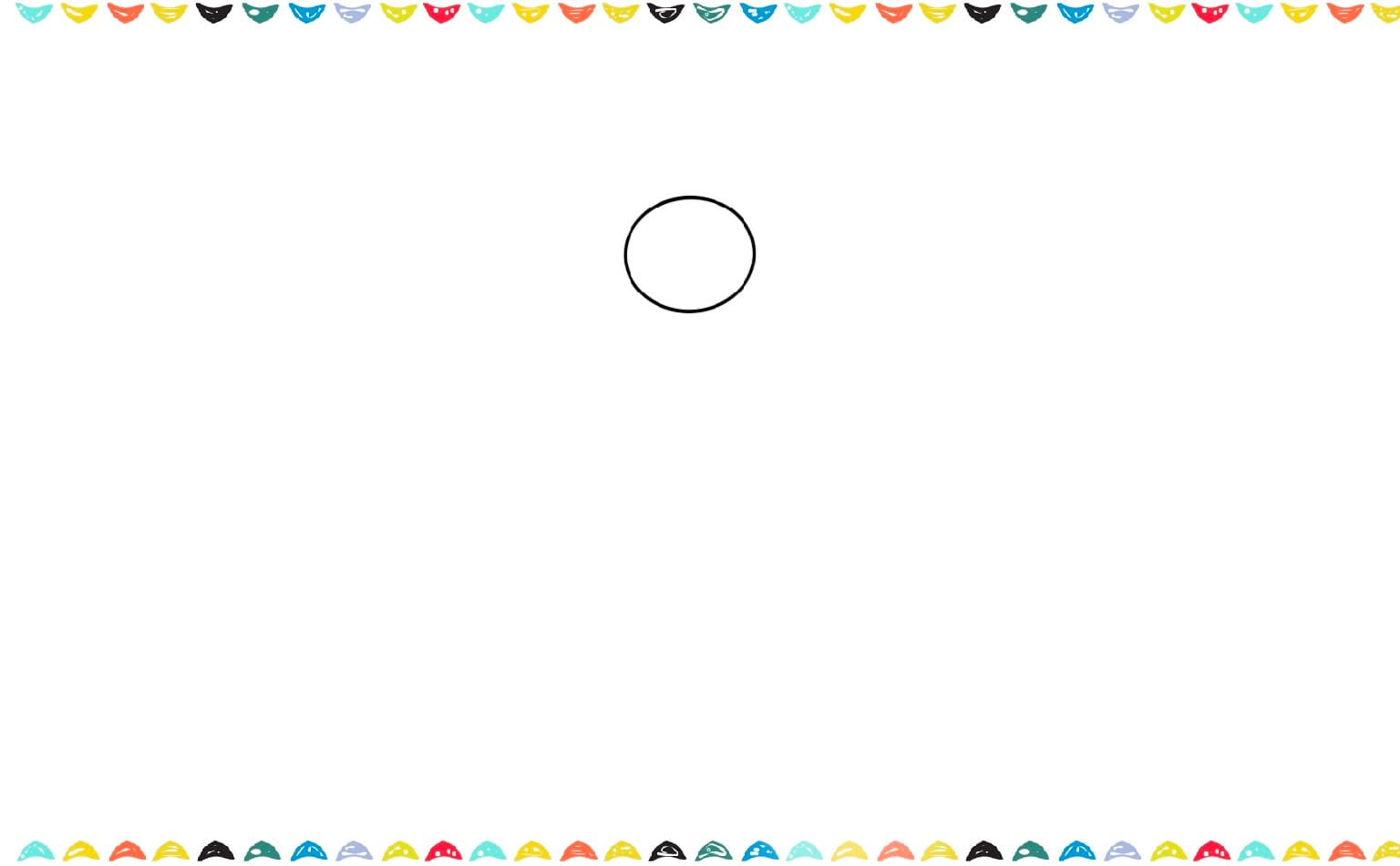 how to draw a daisy sketch an oval step  1