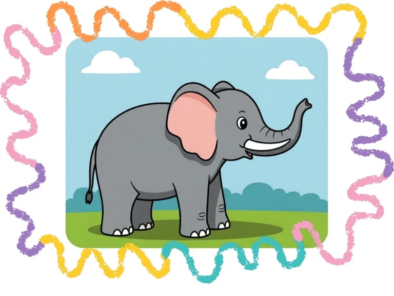 how to draw an elephant tutorial cover image
