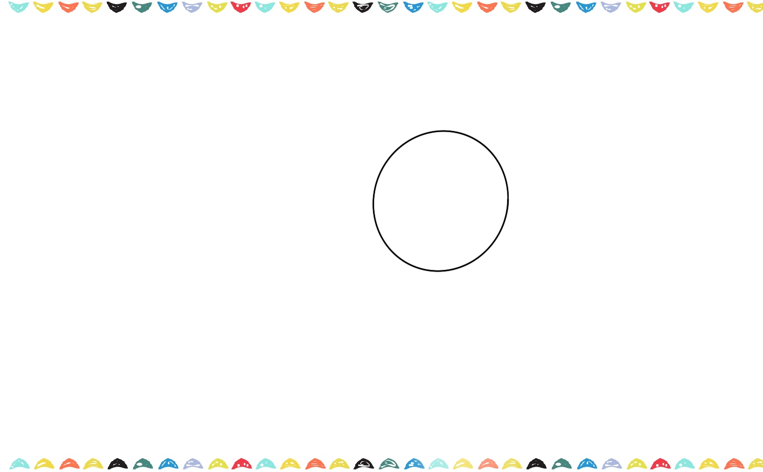 Step 1 sketch an oval for the elephant's head