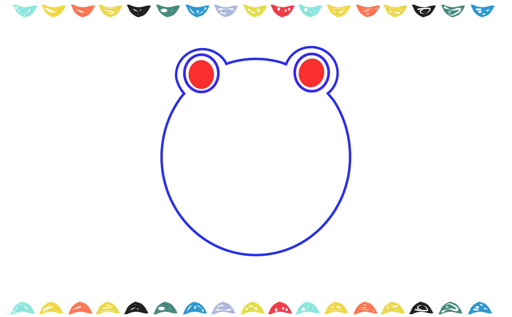 Add smaller dots inside each pupils a beginner-friendly tutorial step 5.