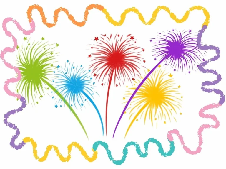 how to draw fireworks easy cover image