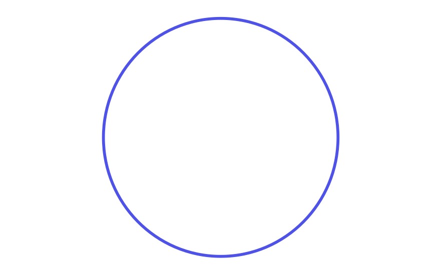 sketching a circle for earth drawing