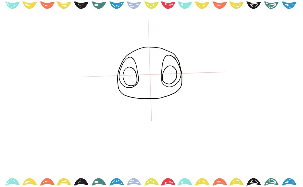 sketch stitch eyes
