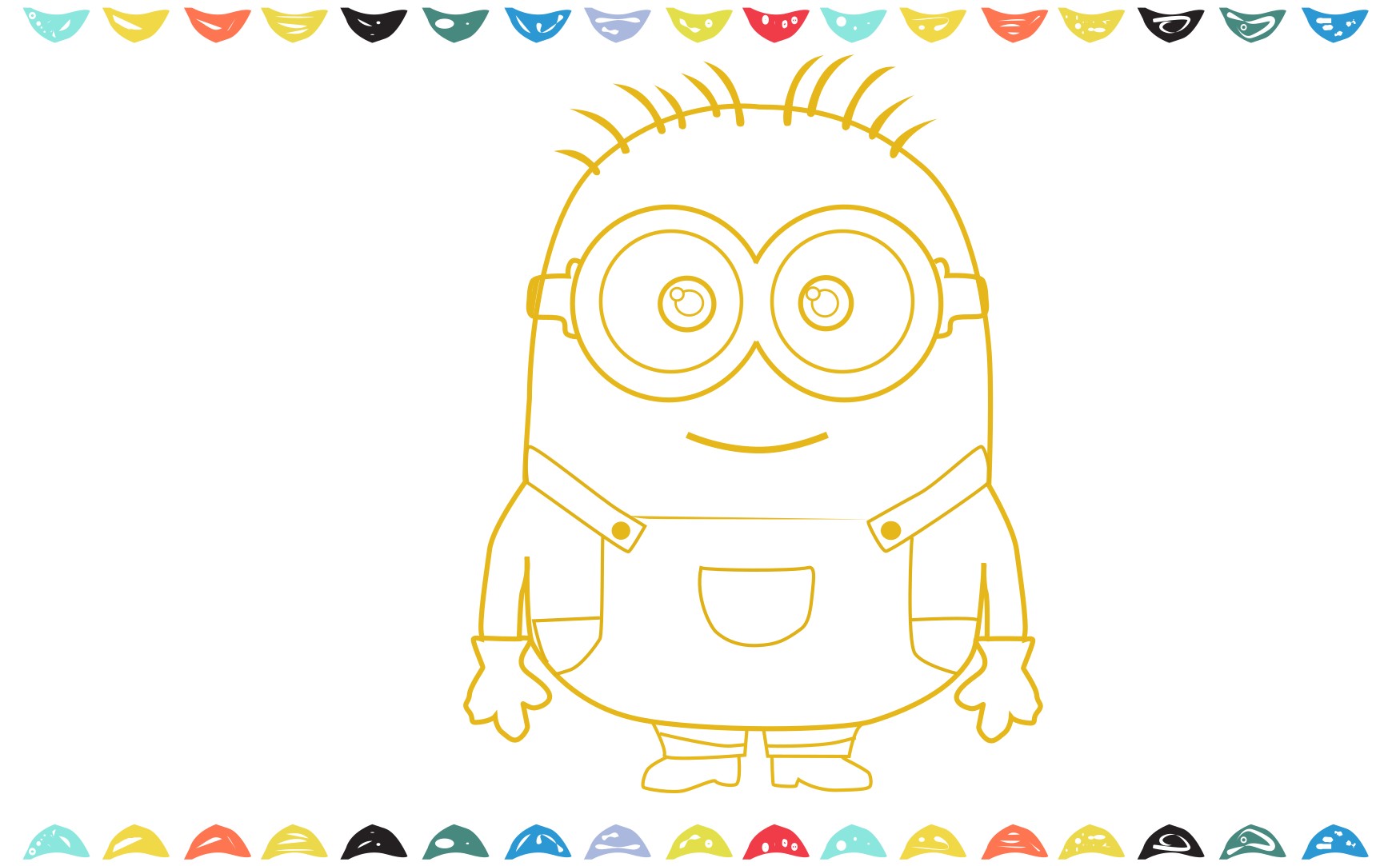 Step 8 Outline the drawing