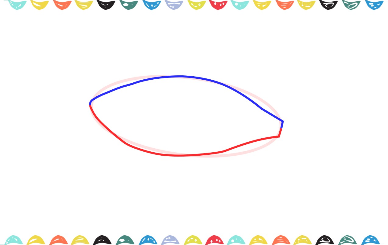 how to draw a shark step 3 draw the body