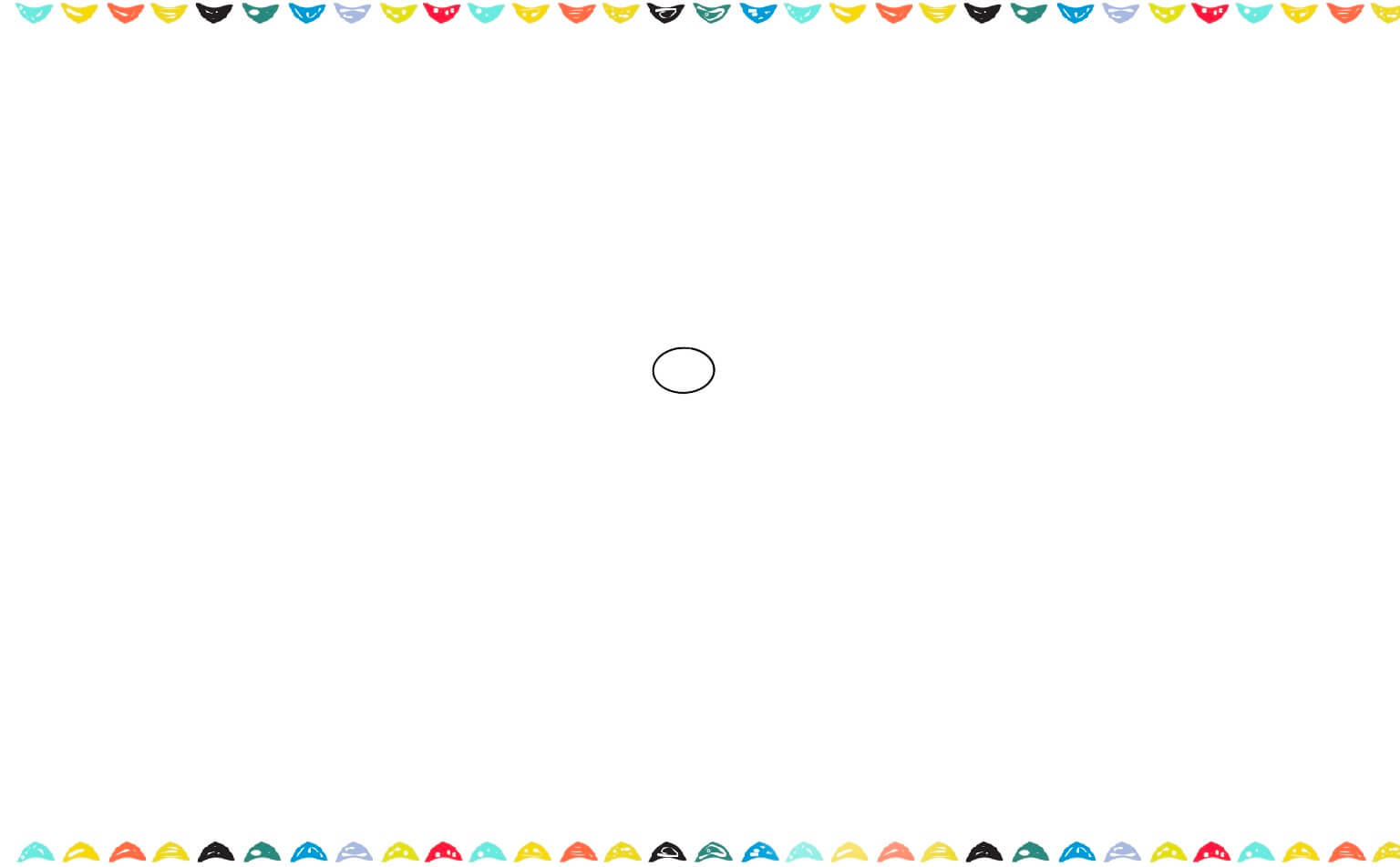 draw an oval for the center of Poinsettia flower step 1