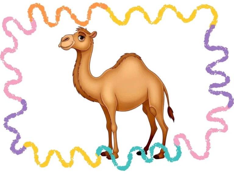 how to draw a camel easy tutorial cover image