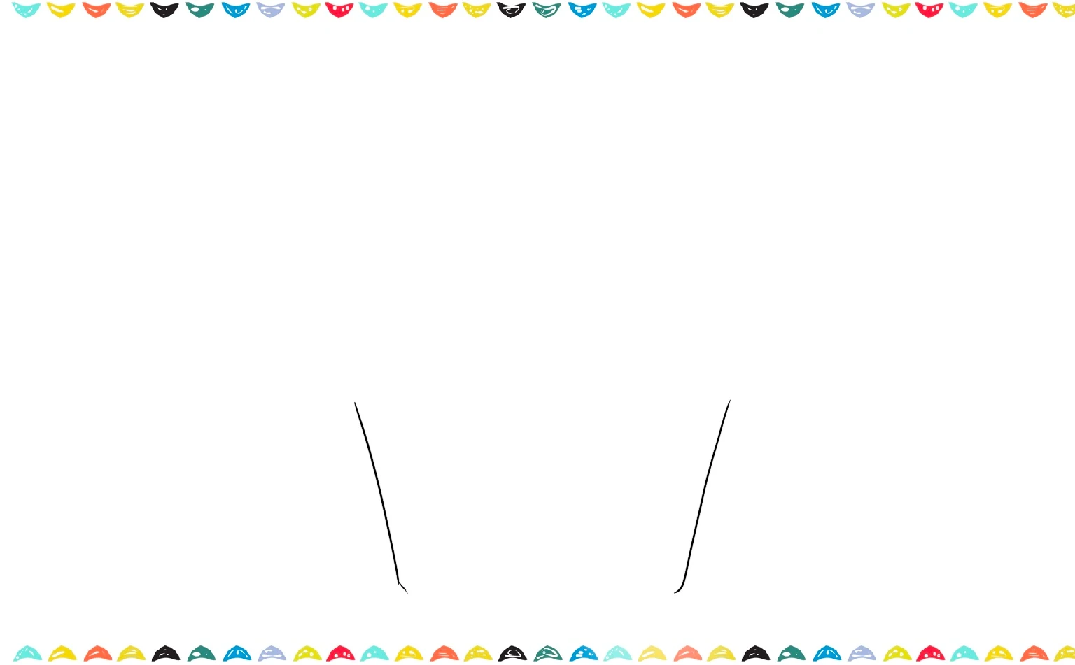 add vertical lines for cupcake wrapper step 1