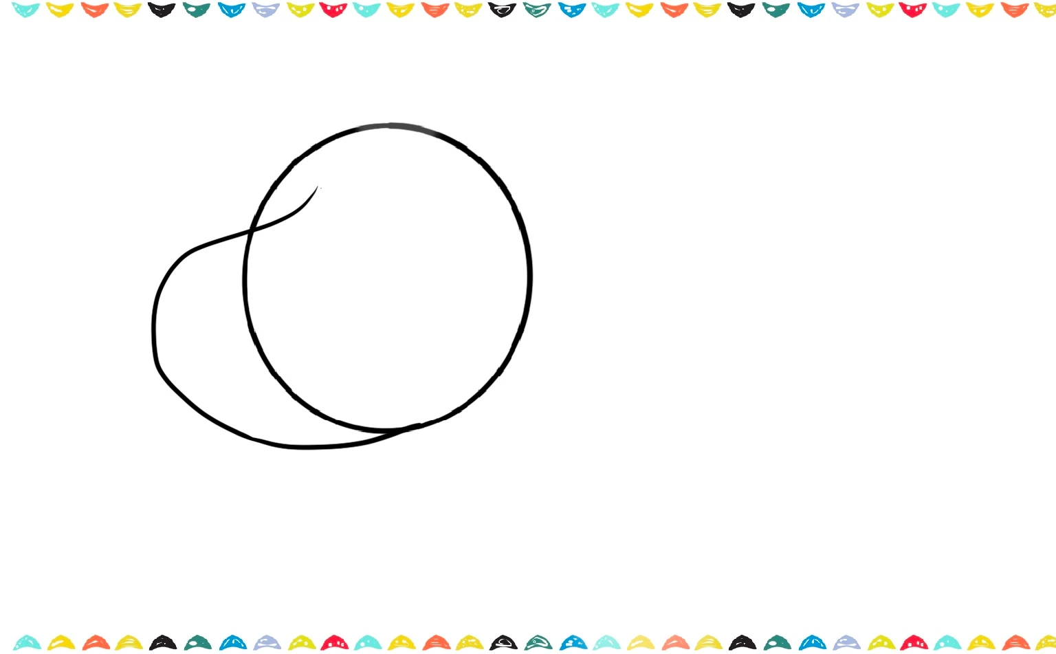 how to draw a hippo add a little bump for the nose step 2 