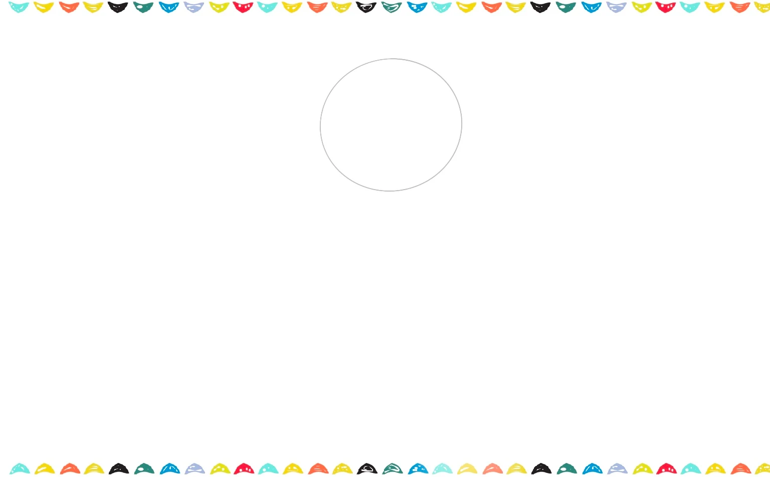 draw an oval for the peony sketch step 1