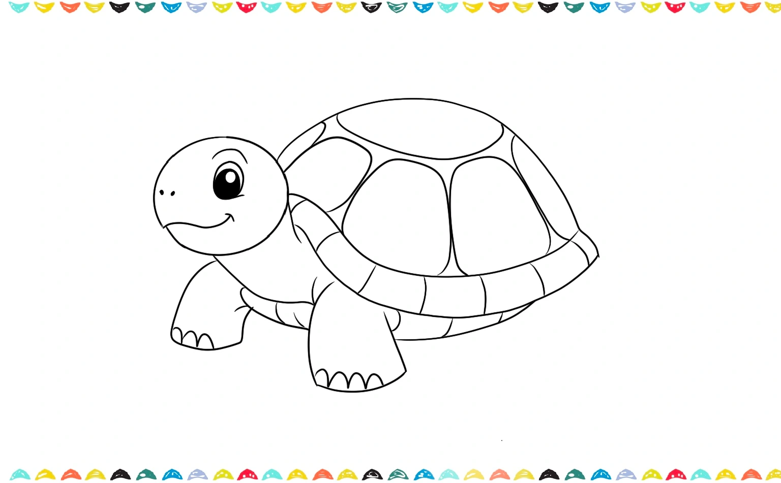add patterns on the shell of the turtle sketch step 8 