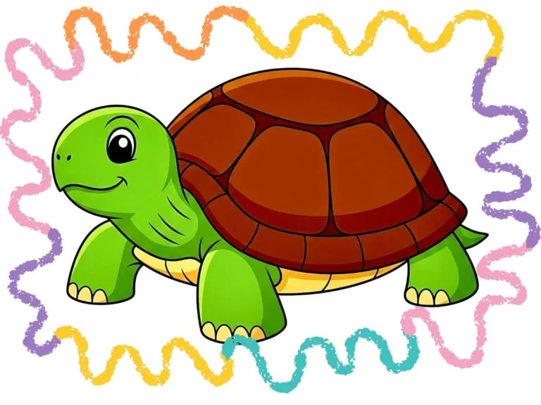 how to draw a turtle step by step featured image