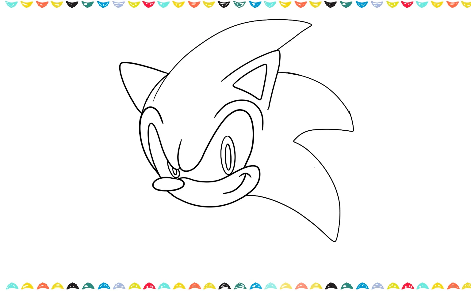Draw a large, dark pupil to each eye shape with a tiny white circle for shine step 7