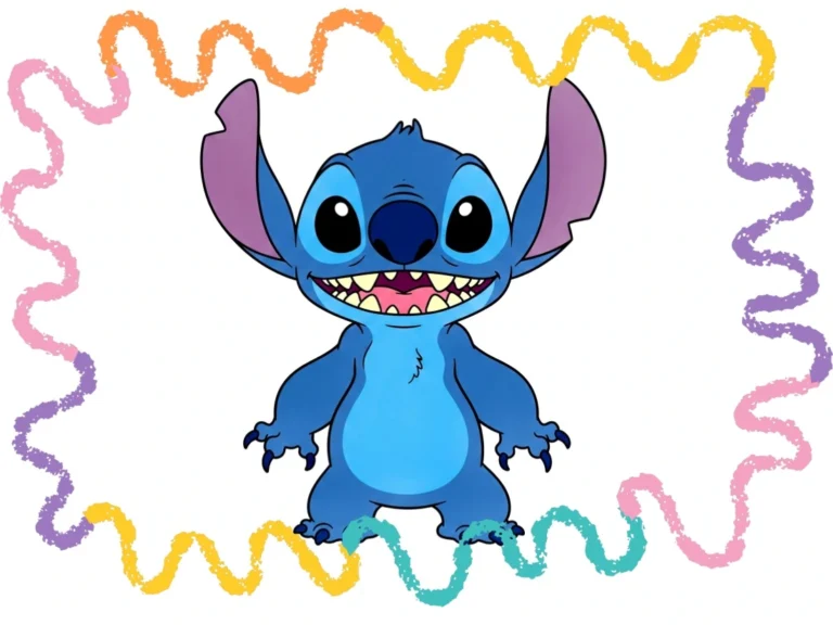 How to draw stitch step by step featured image
