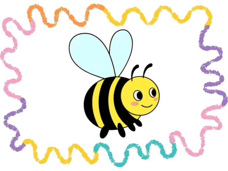 how to draw a bee tutorial cover image