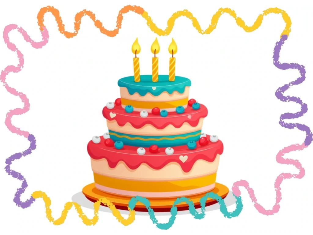 how to draw a cake tutorial cover image