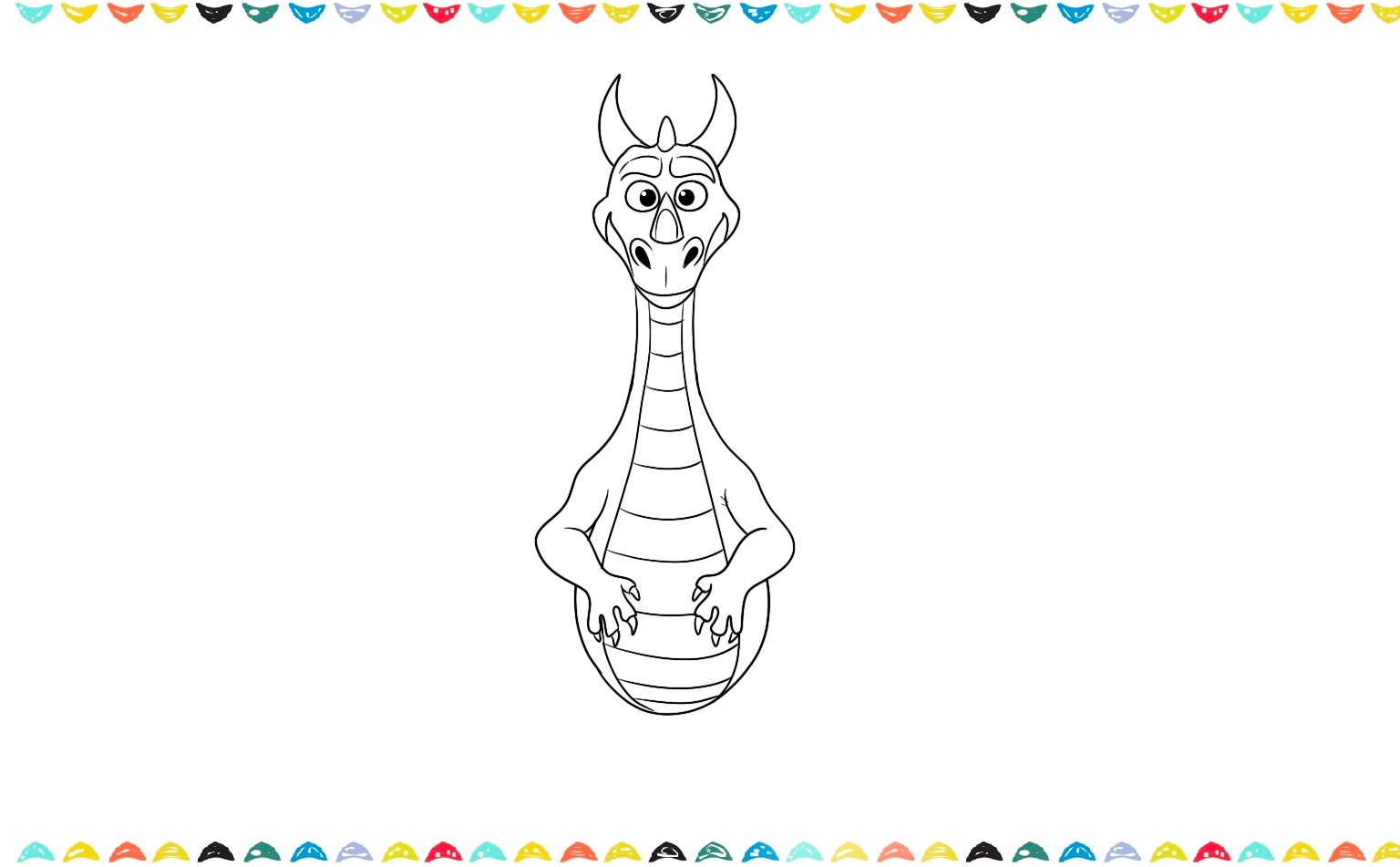 draw the arms and hands for a friendlier cartoon dragon look step 7