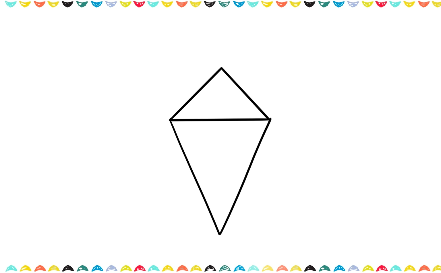 add another triangle underneath step 2