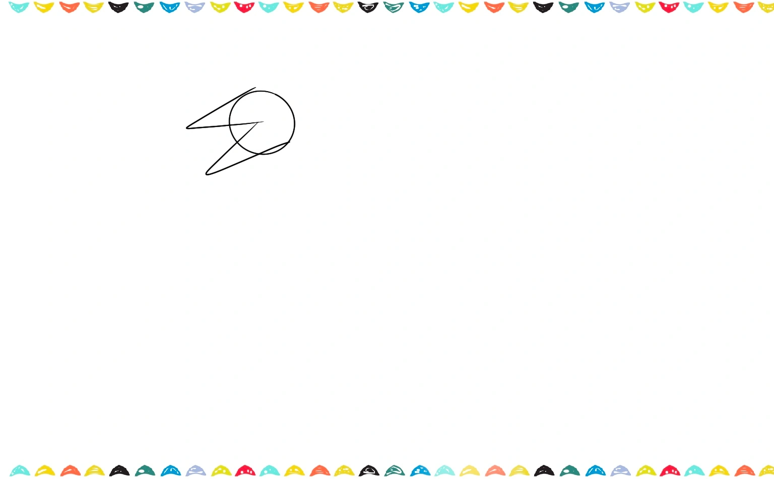 Draw an oval for the head of the fire breathing dragon step 1