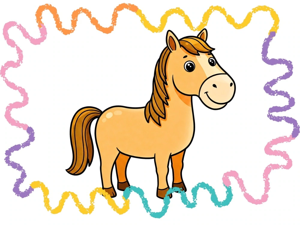 how to draw a horse cover image