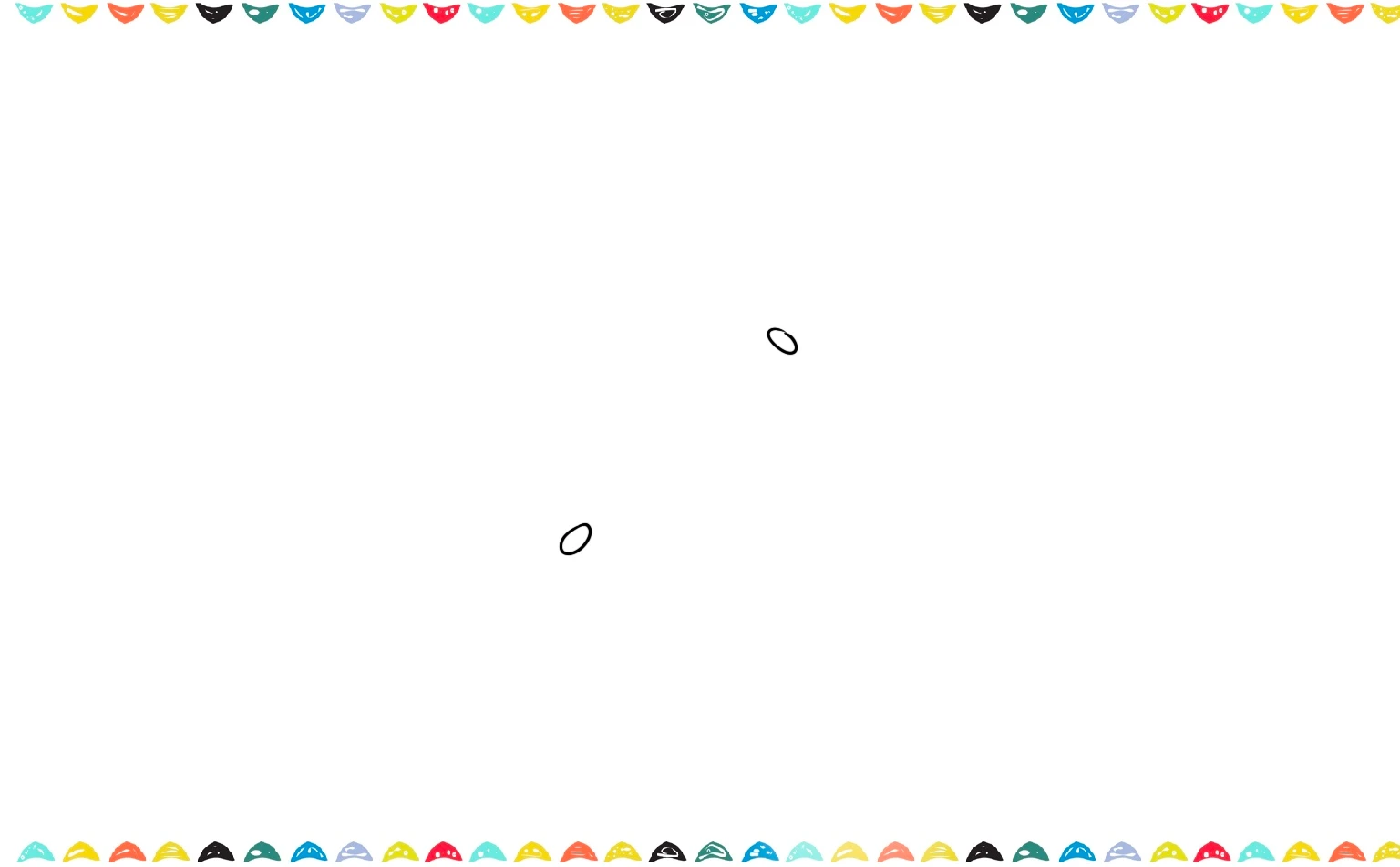 how to draw a hibiscus flower - drawing the center circles step 1