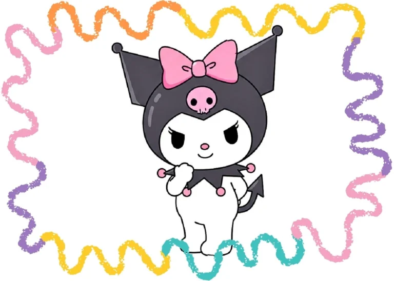 how to draw kuromi tutorial cover image