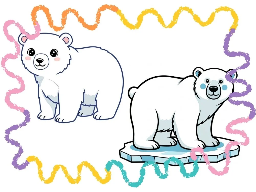 how to draw polar bears cover image