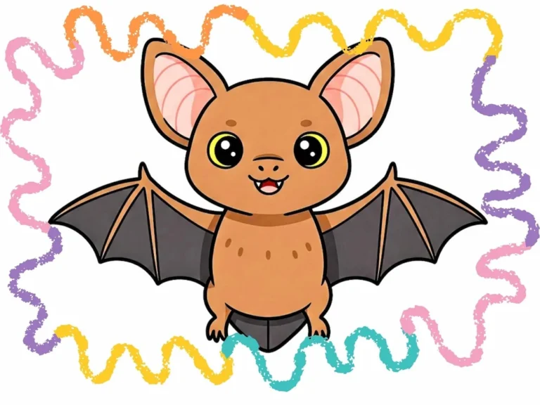How to draw a bat step by step tutorial cover image