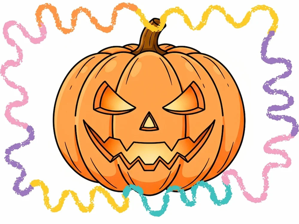 how to draw a pumpkin cover image