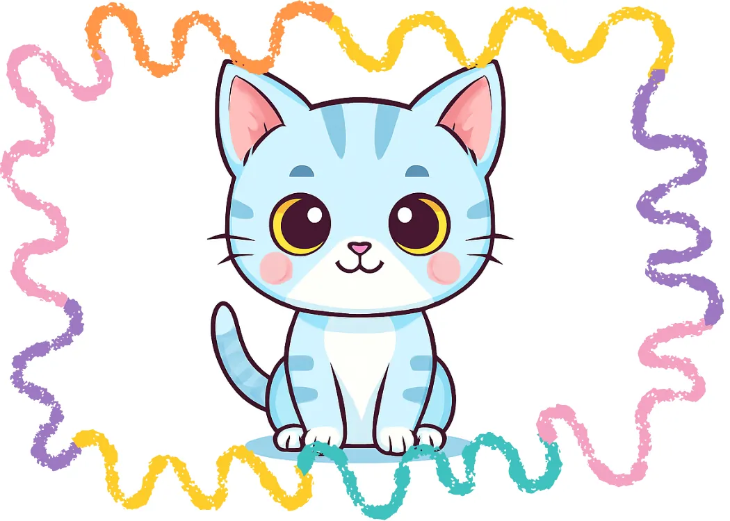 how to draw a cute cat cover image