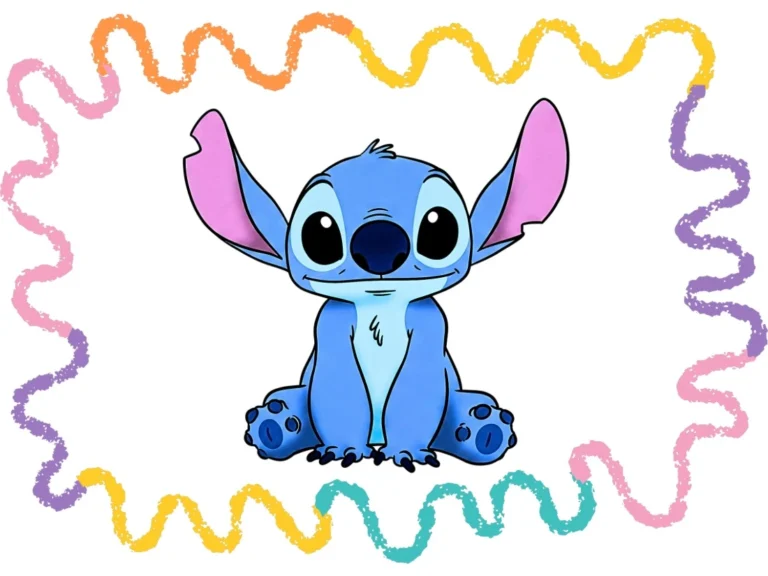 how to draw stitch tutorial cover image