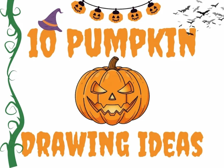 10 pumpkin drawing ideas cover image