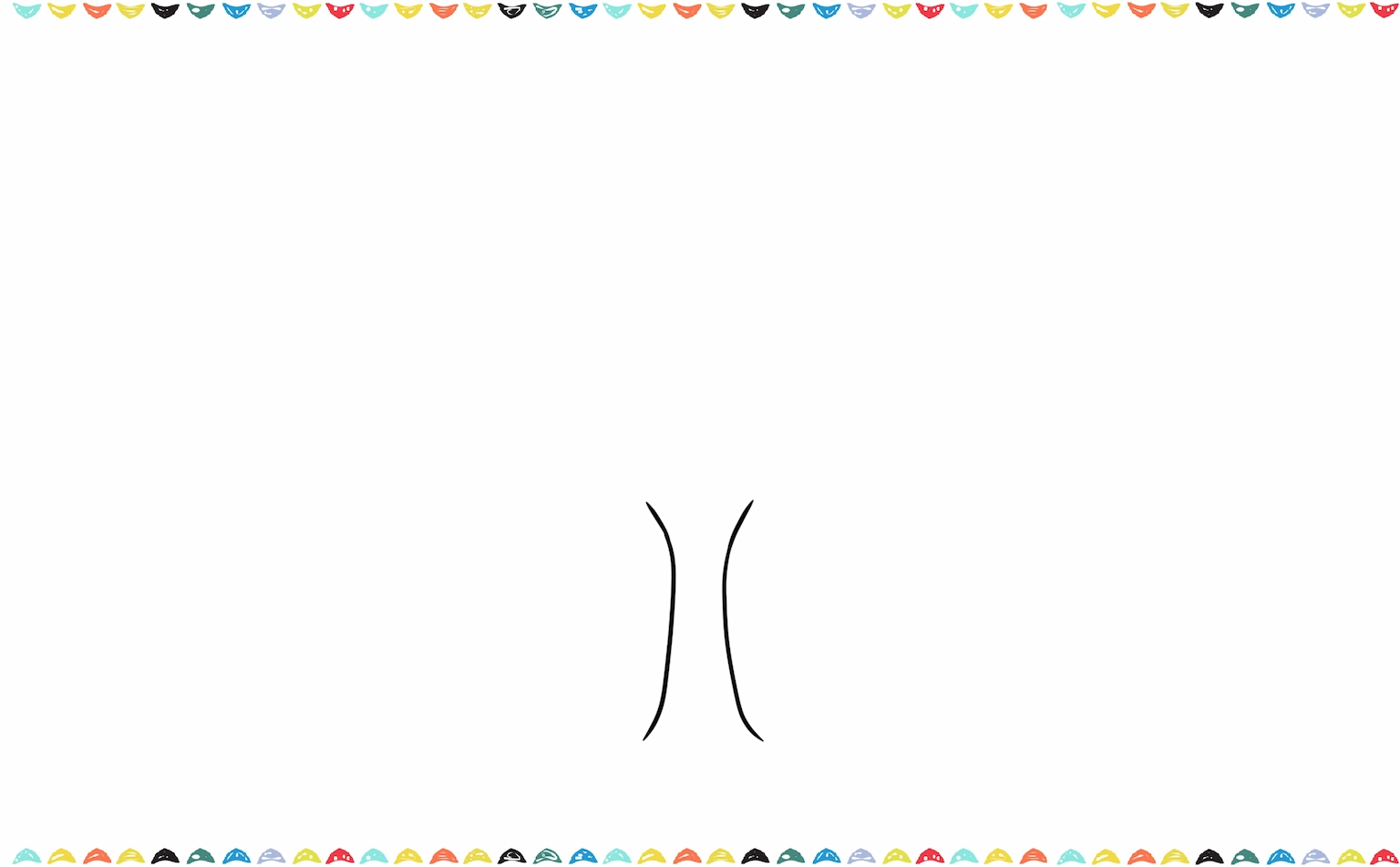 Sketch two slightly curved, vertical lines for the trunk of the tree step 1
