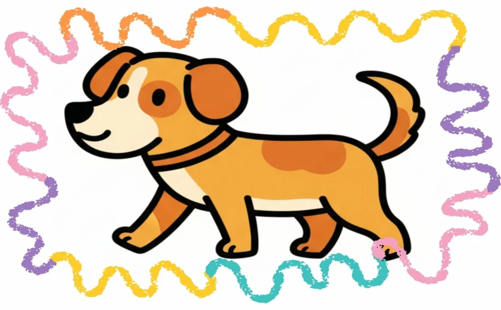 how to draw an easy dog cover image