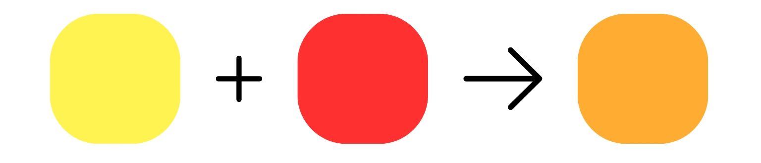how to make orange color