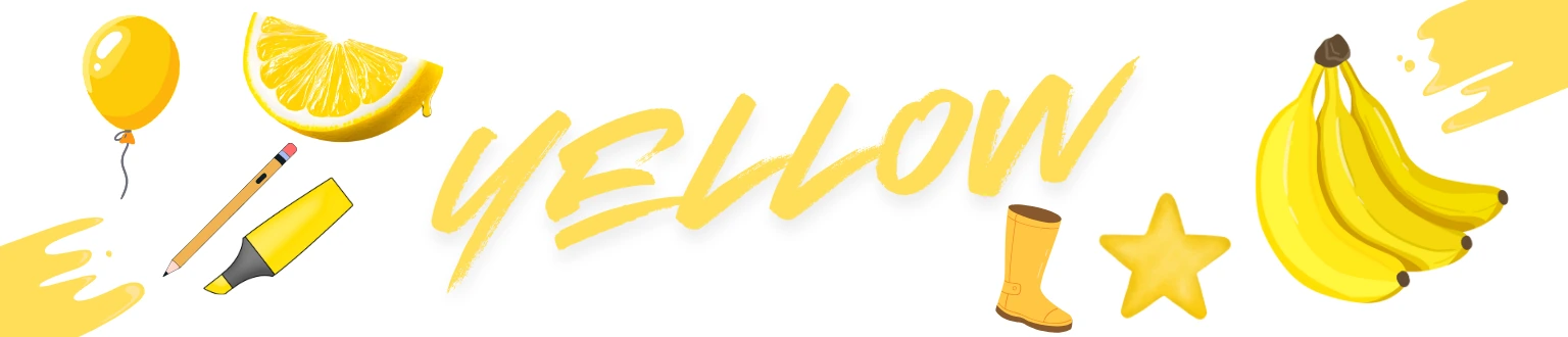 primary color yellow