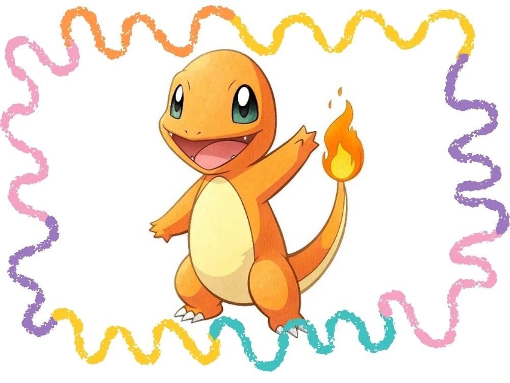 how to draw charmander tutorial option 2