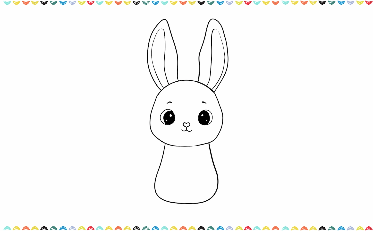 Sketch a rounded oval shape for the body slightly bigger than the head step 5
