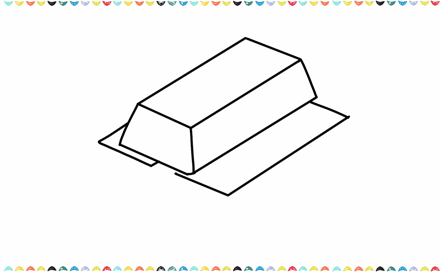 add another rectangles for the other gold bars under the first one step 5