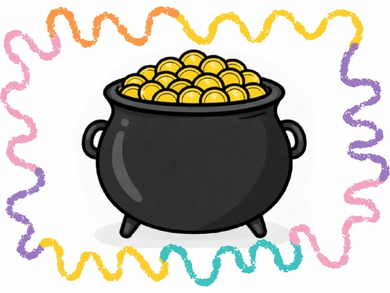 How to Draw a Pot of Gold tutorial cover image