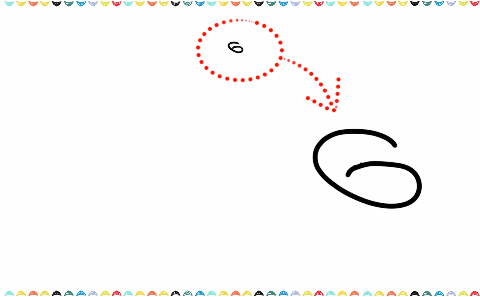 draw a small curved shape for the center of the rose step 1