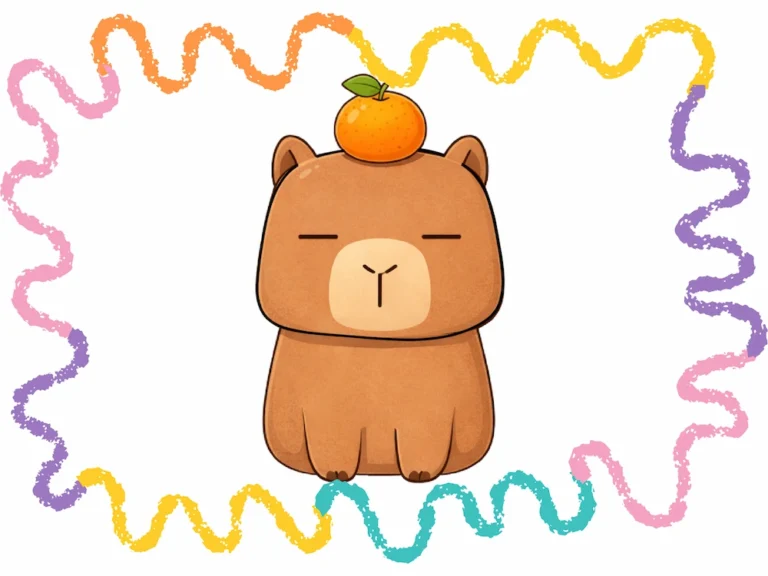 Capybara Drawing - how to draw capybara easy step by step tutorial cover image