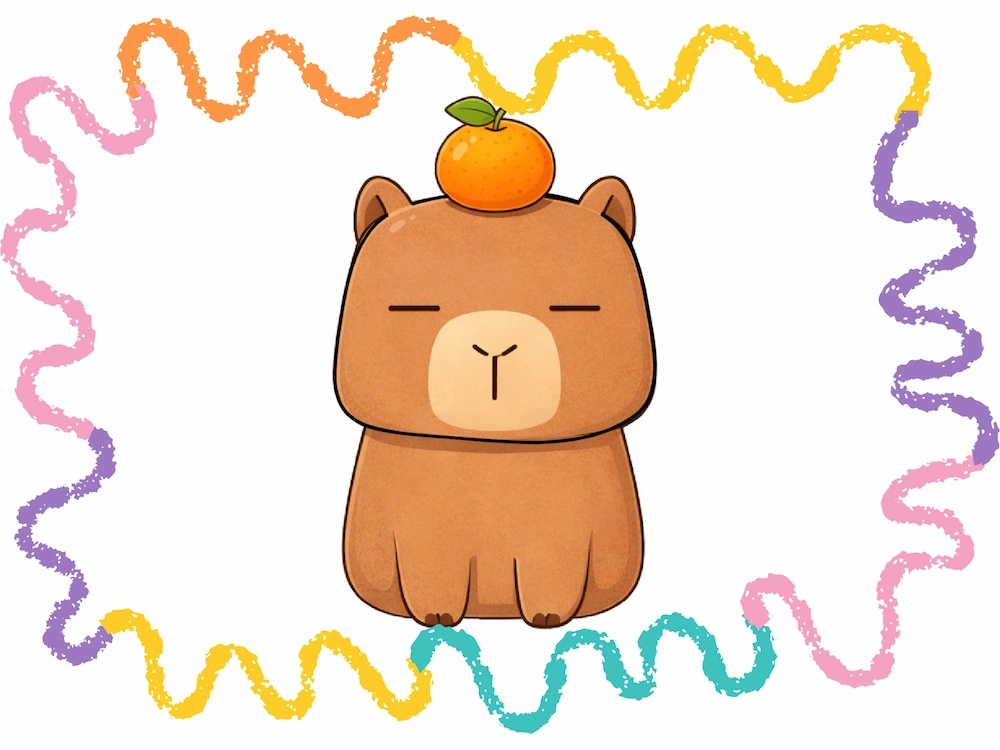 Capybara Drawing - how to draw capybara easy step by step tutorial cover image
