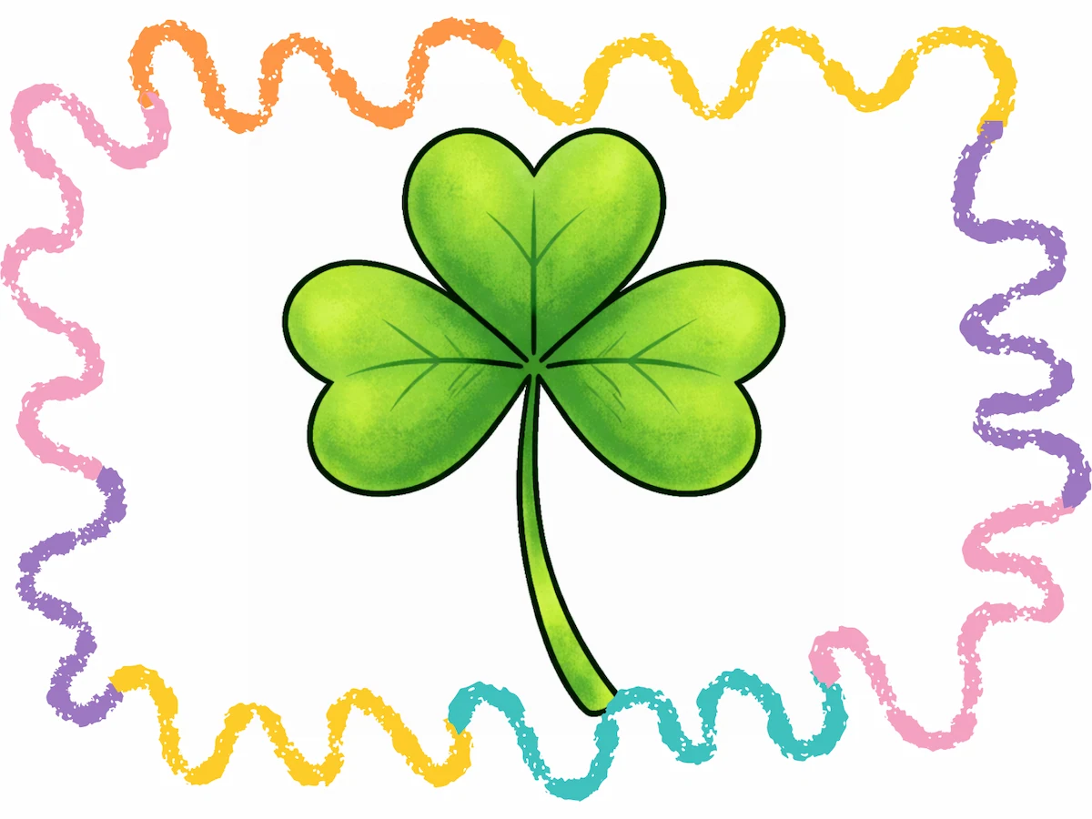 How to Draw a Shamrock tutorial cover image